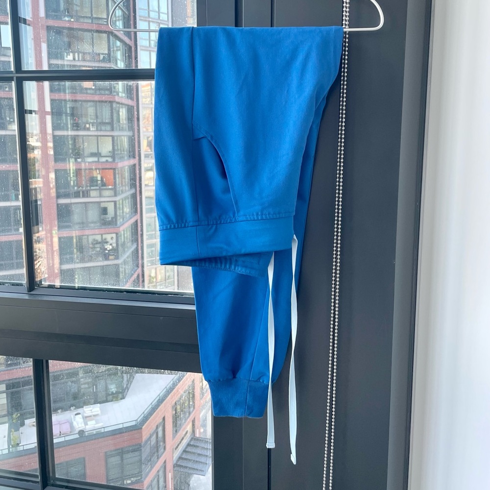 FIGS Royal Blue Zamora Scrub Joggers